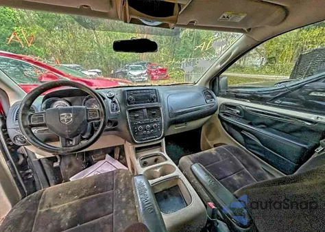 2014 Dodge Grand Caravan Sxt z USA, uszkodzony, nr VIN 2C4RDGCG9ER128683